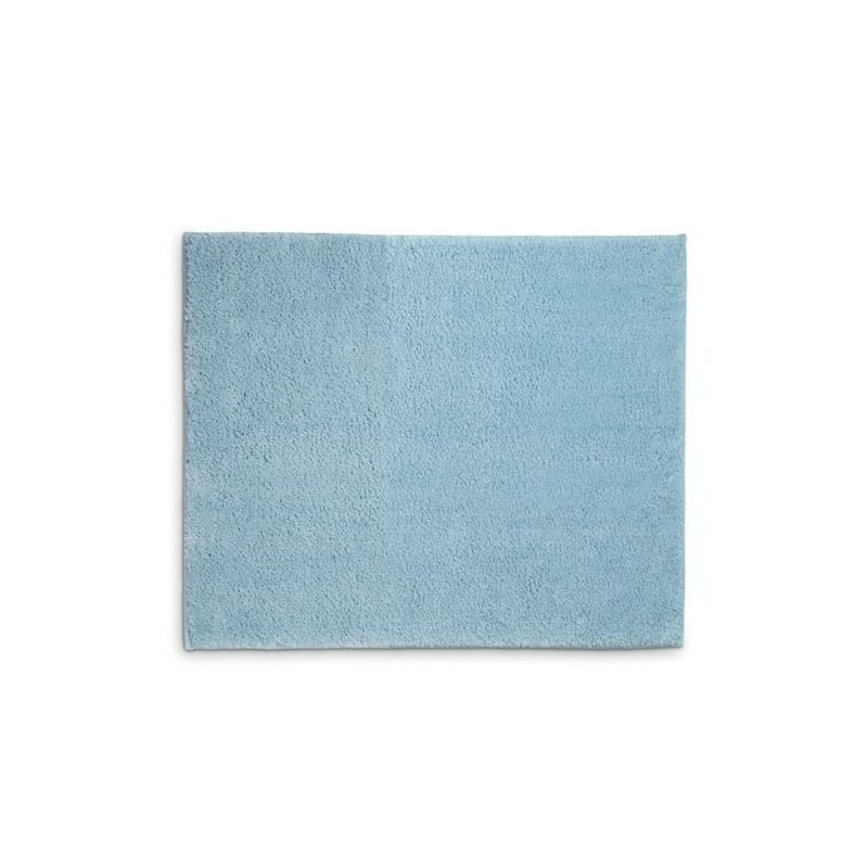 Levně KELA Koupelnová předložka Maja 100% polyester mrazově modrá 65,0x55,0x1,5cm KL-23554