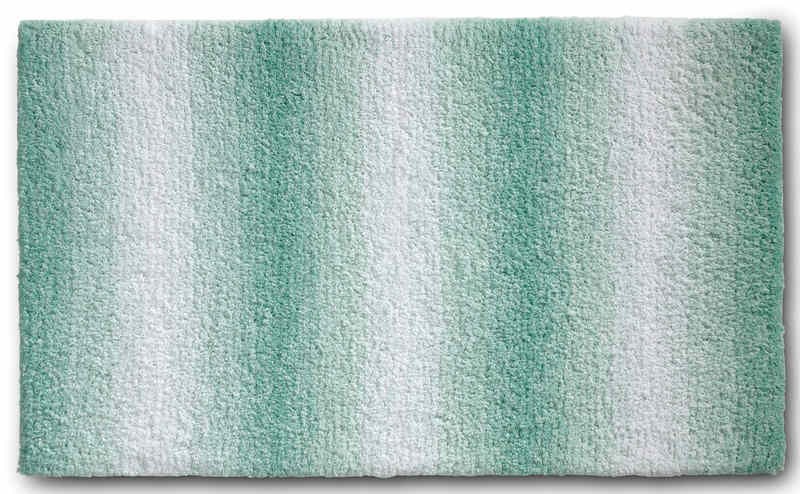 Koupelnová předložka Ombre 100x60 cm polyester nefritově zelená