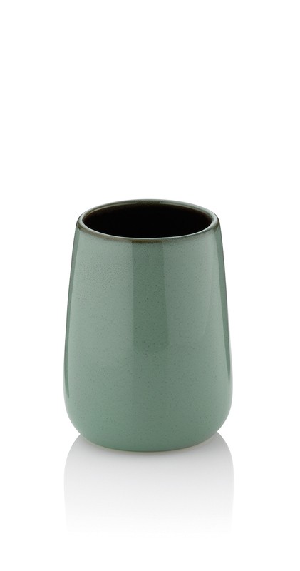 Pohár Liana keramika zelená KL-23625