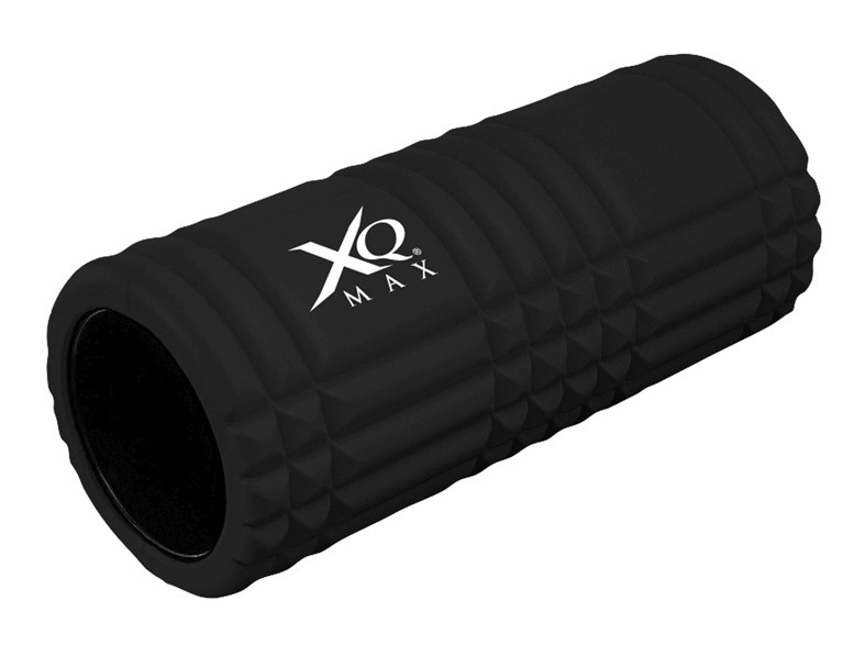 XQMAX Masážní válec pěnový Foam Roller 33 x 14,5 cm černá KO-8DM000270cern
