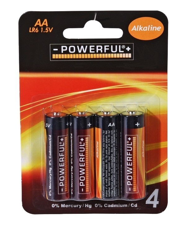 EXCELLENT Baterie AA tužkové alkalické 4 ks KO-C31000010