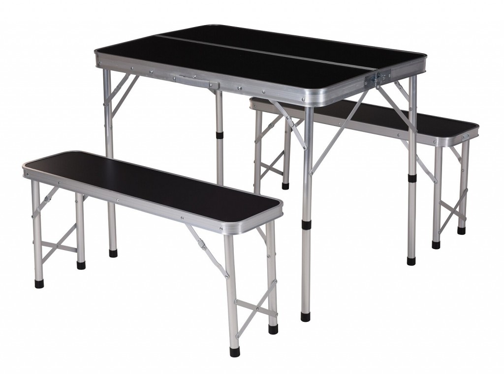 Levně PROGARDEN Kempingový set skládací stůl + lavice - design.vady KO-CM4100100sleva