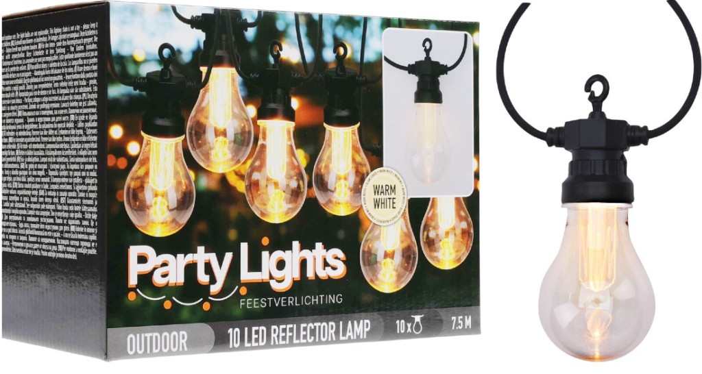 Levně PROGARDEN Světelný řetěz venkovní LED PARTY 10 žárovek KO-LE2100200