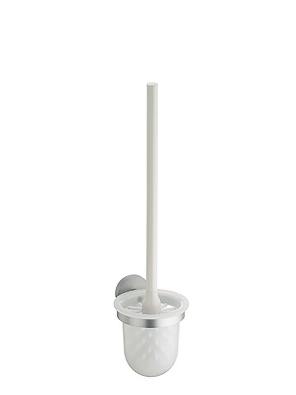 WC set ABRAMO eloxovaný hliník / plast O11,5cm x v44cm KELA KL-22937