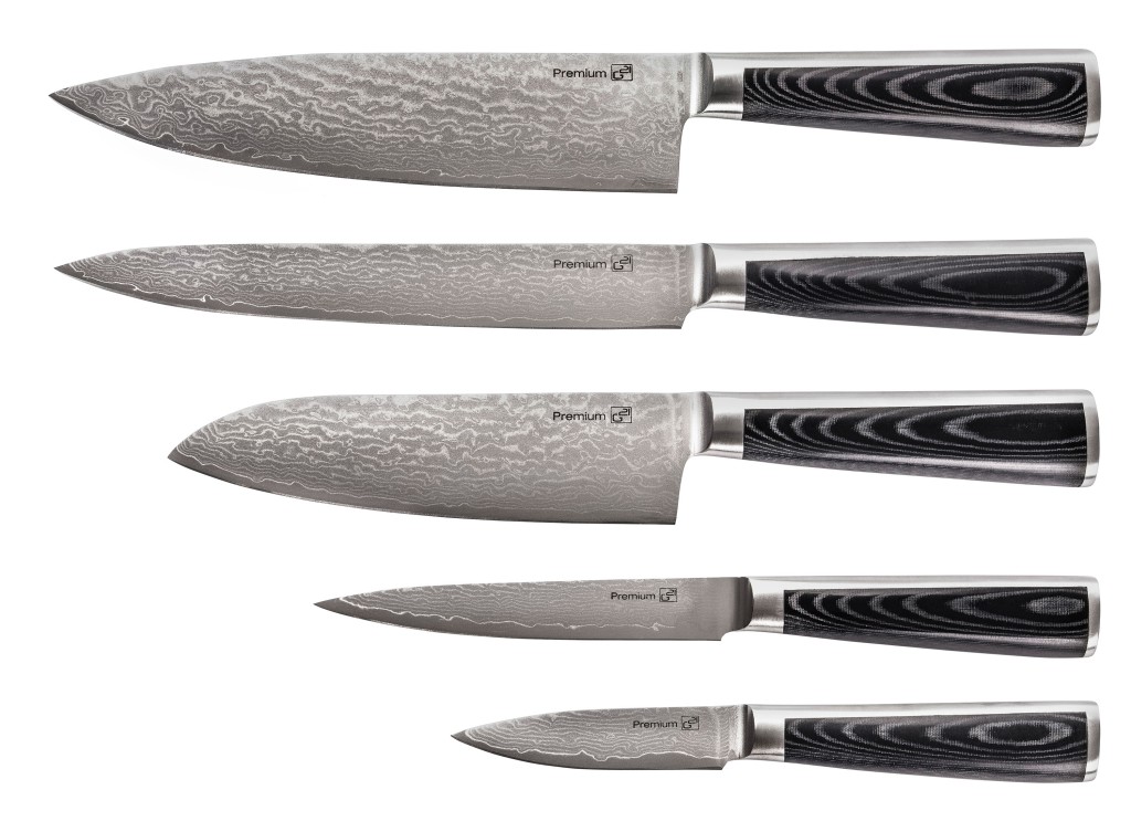 G21 Sada nožů G21 Damascus Premium, Box, 5 ks G21-6002260