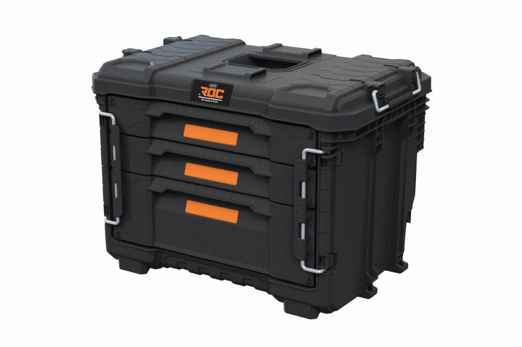 Levně Box Keter ROC Pro Gear 2.0 se třemi zásuvkami