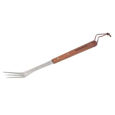 CAMPINGAZ Vidlička s prodlouženou dřevěnou rukojetí (materiál dřevo, nerez), délka 44 cm