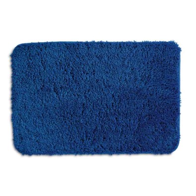 KELA Koupelnová předložka LIVANA 100% polyester 100x60cm modrá