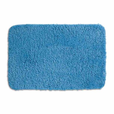 KELA Koupelnová předložka LIVANA 100% polyester 120x70cm sv. modrá