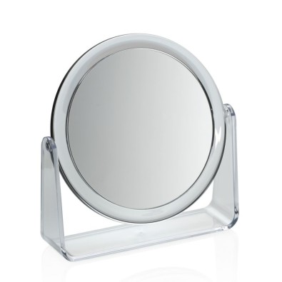 KELA Stojací zrcadlo Via Acryl transparentní 19,0x5,0x20,0cm 17,5cm