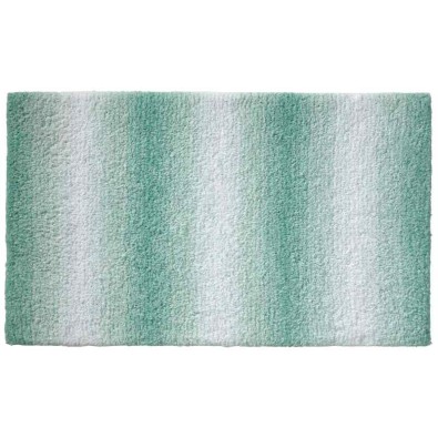 Koupelnová předložka Ombre 65x55 cm polyester nefritově zelená