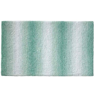 Koupelnová předložka Ombre 80x50 cm polyester nefritově zelená
