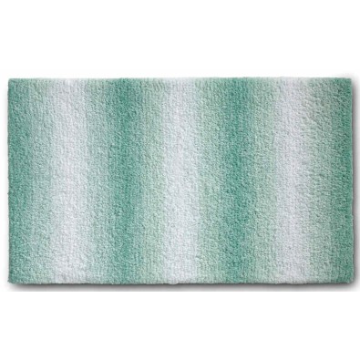 Koupelnová předložka Ombre 100x60 cm  polyester nefritově zelená