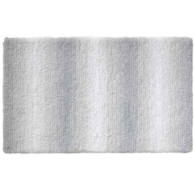 Koupelnová předložka Ombre 80x50 cm polyester šedá