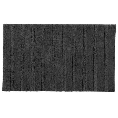 Koupelnová předložka Megan 65x55 cm bavlněná žula šedá