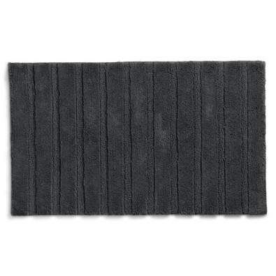Koupelnová předložka Megan 120x70 cm bavlněná žula šedá