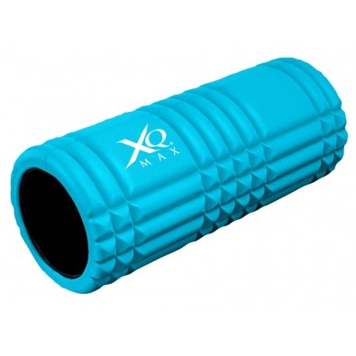 XQMAX Jóga válec pěnový Foam Roller 33 x 14,5 cm modrá