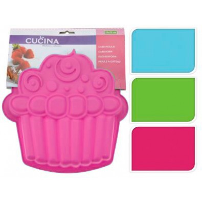 EXCELLENT Forma na dort ve tvaru muffinu, růžová