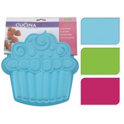 EXCELLENT Forma na dort ve tvaru muffinu, modrá