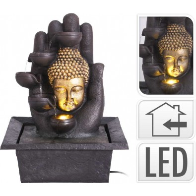 PROGARDEN Fontána pokojová s LED osvětlením Buddha