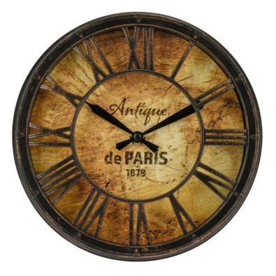 SEGNALE Hodiny nástěnné Antique PARIS 21 cm