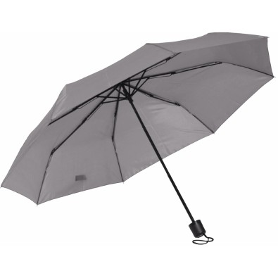 Deštník skládací 95 cm světle šedá