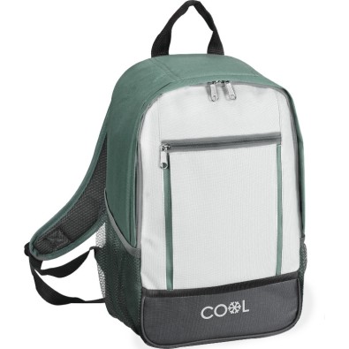 Chladící batoh COOL 10 l zelená / bílá