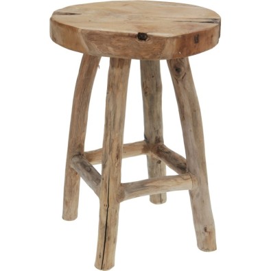 Stolička dřevěná 42 cm teak