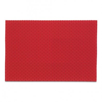 KELA Prostírání PLATO, polyvinyl, červené 45x30cm
