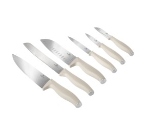 Sada nožů nerez 6 ks Sahara Collection