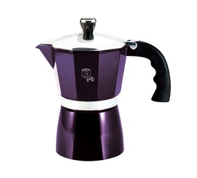 Konvice na espresso 3 šálky Purple Metallic Line