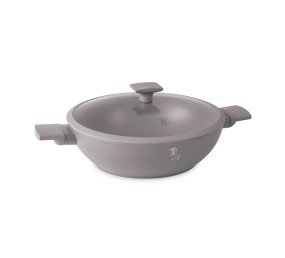 Wok s poklicí, 30 cm, Taupe Collection