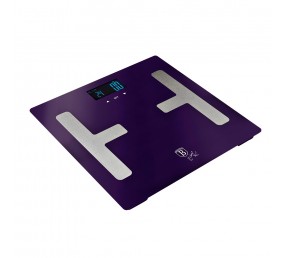 BERLINGERHAUS Osobní váha Smart s tělesnou analýzou 150 kg Purple Metallic Line