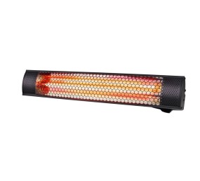 ALPINA Infračervený zářič ohřívač nástěnný 2000W černá