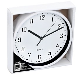 Nástěnné hodiny 20 cm bílá