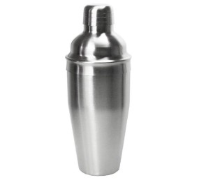 Shaker na koktejly 0,55l stříbrná