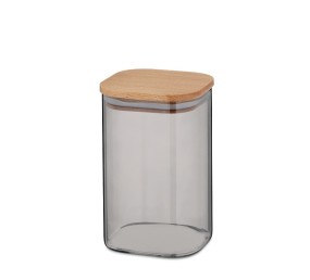 Dóza skladovací sklo / dřevo NEA 1,1 l