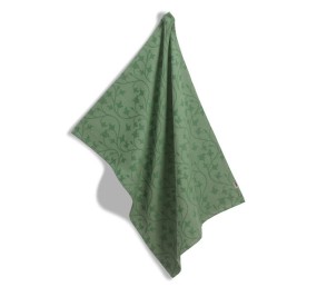 KELA Utěrka Cora 100% bavlna světle zelená/zelený vzor 70,0x50,0cm
