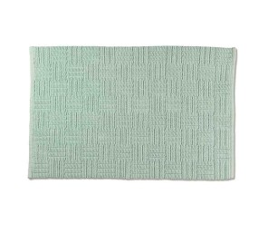 Koupelnová předložka Leana 80x50 cm bavlna zelená