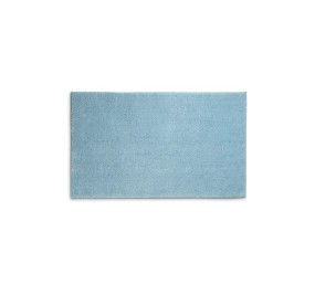 KELA Koupelnová předložka Maja 100% polyester mrazově modrá 80,0x50,0x1,5cm