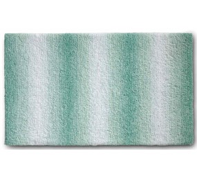 Koupelnová předložka Ombre 100x60 cm  polyester nefritově zelená