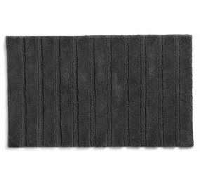 KELA Koupelnová předložka Megan 100x60 cm bavlněná žula šedá