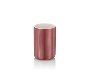 Pohár AVA keramika malinový červená