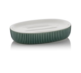 Miska na mýdlo Ava keramika zelená