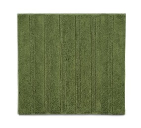 KELA Koupelnová předložka Megan 100% bavlna mechově zelená 65,0x55,0x1,6cm