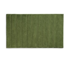 Koupelnová předložka Megan 100% bavlna mechově zelená 100,0x60,0x1,6cm