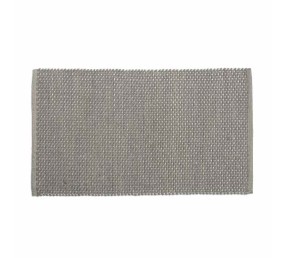 KELA Koupelnová předložka Miu směs bavlna/polyester kámen šedá 100,0x60,0x1,0cm