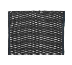 Koupelnová předložka Miu směs bavlna/polyester granitově šedá 65,0x55,0x1,0cm