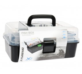 XQMAX Rybářský box s organizérem Tackle Box
