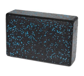XQMAX Blok na jógu XQMAX 15 x 23 cm černá / modrá